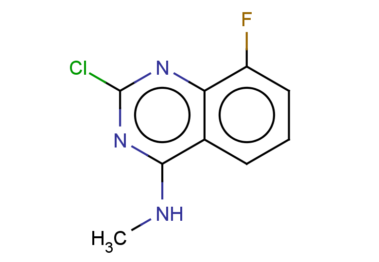 2-chloro-8-fluoro-N-methylquinazolin-4-amine