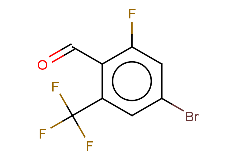 4-bromo-2-fluoro-6-(trifluoromethyl)benzaldehyde