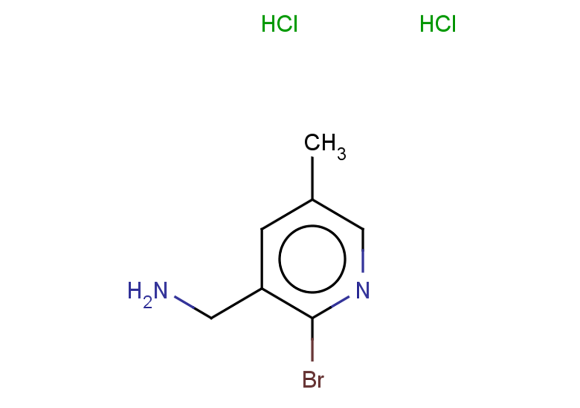 1-(2-bromo-5-methylpyridin-3-yl)methanamine dihydrochloride