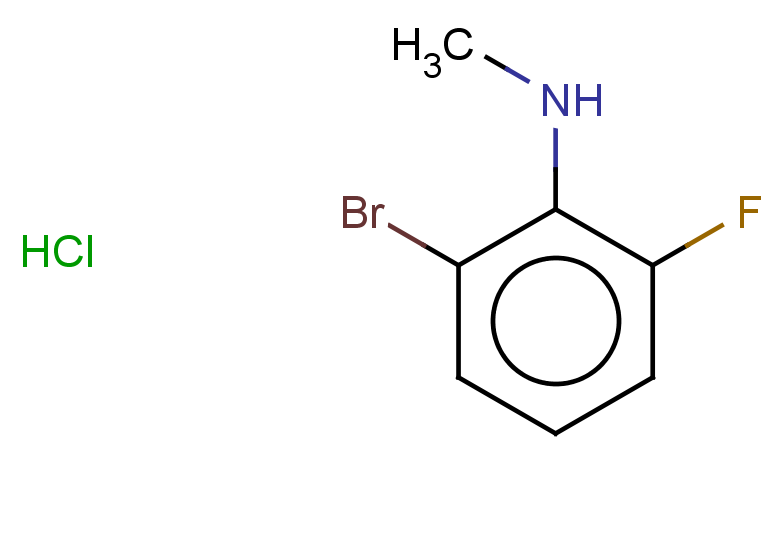 2-bromo-6-fluoro-N-methylaniline hydrochloride