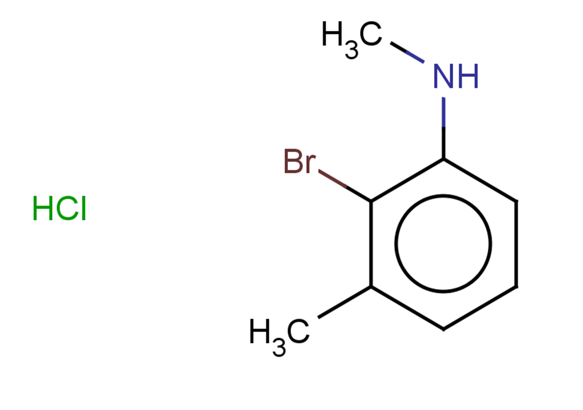 2-bromo-N,3-dimethylaniline hydrochloride