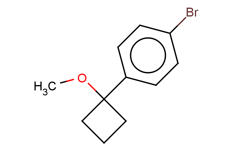 1-bromo-4-(1-methoxycyclobutyl)benzene