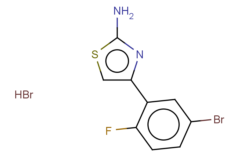 4-(5-bromo-2-fluorophenyl)-1,3-thiazol-2-amine hydrobromide
