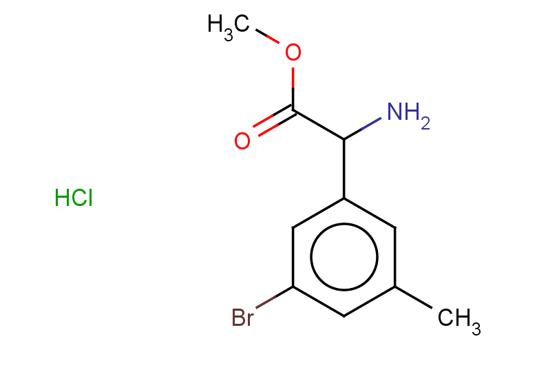 methyl 2-amino-2-(3-bromo-5-methylphenyl)acetate hydrochloride