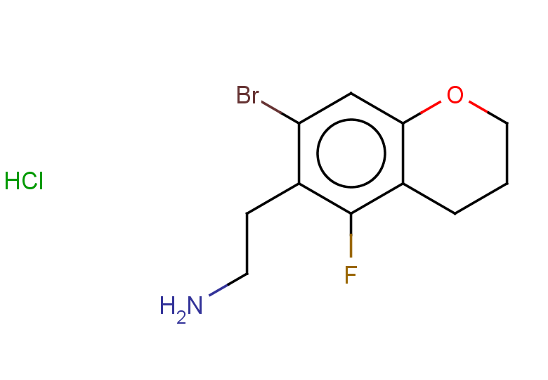 2-(7-bromo-5-fluoro-3,4-dihydro-2H-1-benzopyran-6-yl)ethan-1-amine hydrochloride