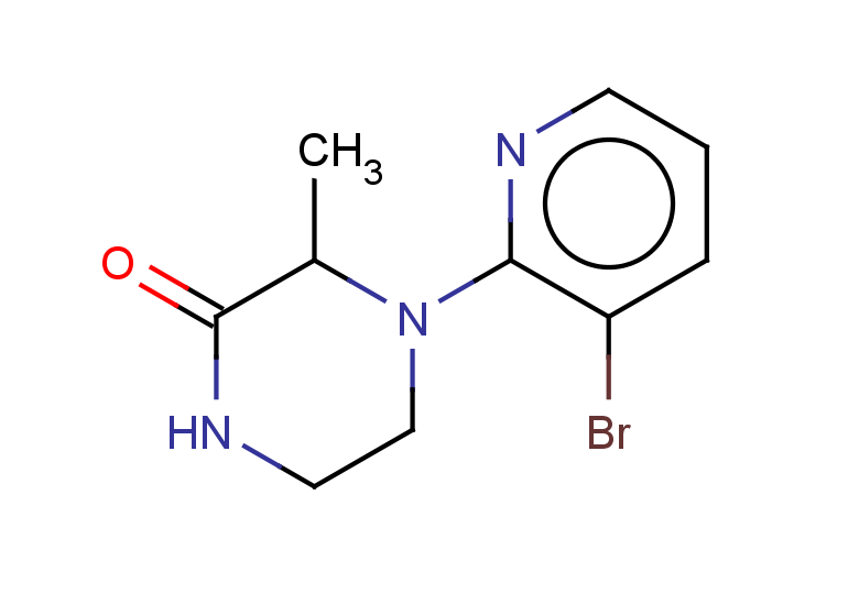 4-(3-bromopyridin-2-yl)-3-methylpiperazin-2-one