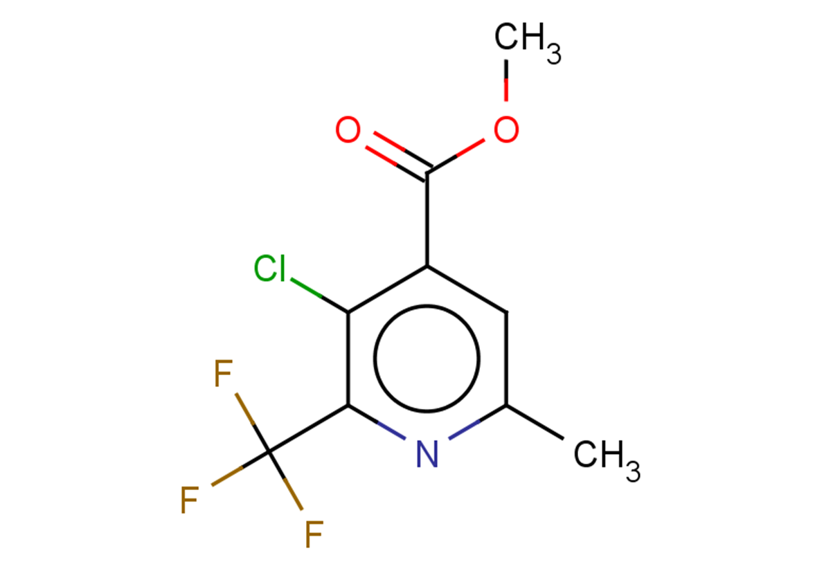 methyl 3-chloro-6-methyl-2-(trifluoromethyl)pyridine-4-carboxylate