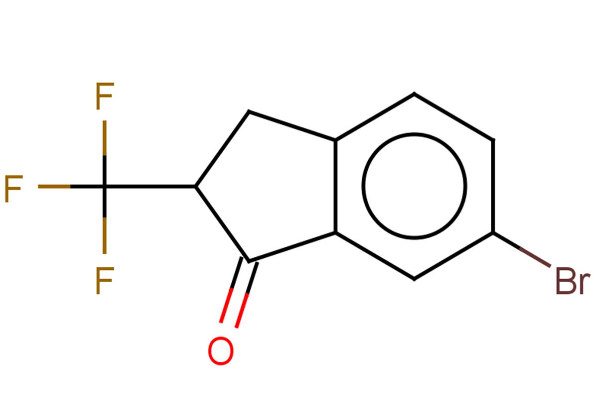 6-bromo-2-(trifluoromethyl)-2,3-dihydro-1H-inden-1-one