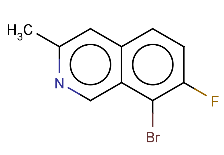 8-bromo-7-fluoro-3-methylisoquinoline