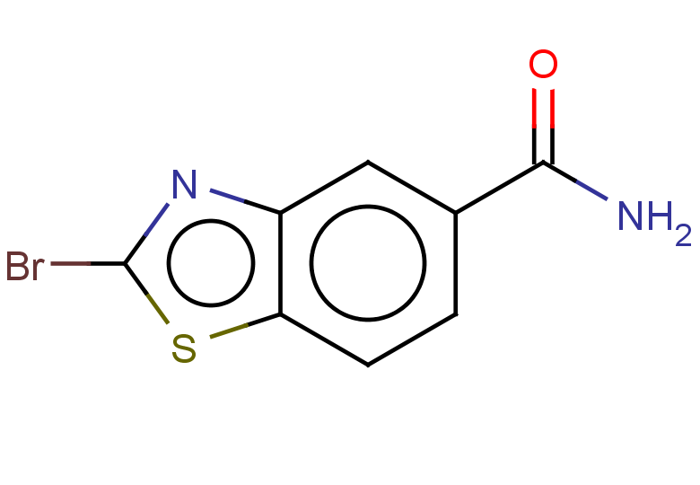 2-bromo-1,3-benzothiazole-5-carboxamide