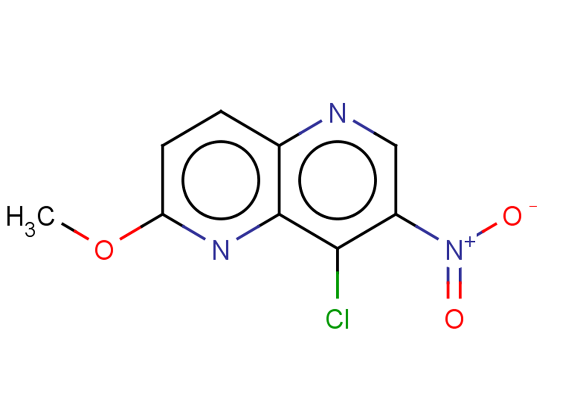8-chloro-2-methoxy-7-nitro-1,5-naphthyridine