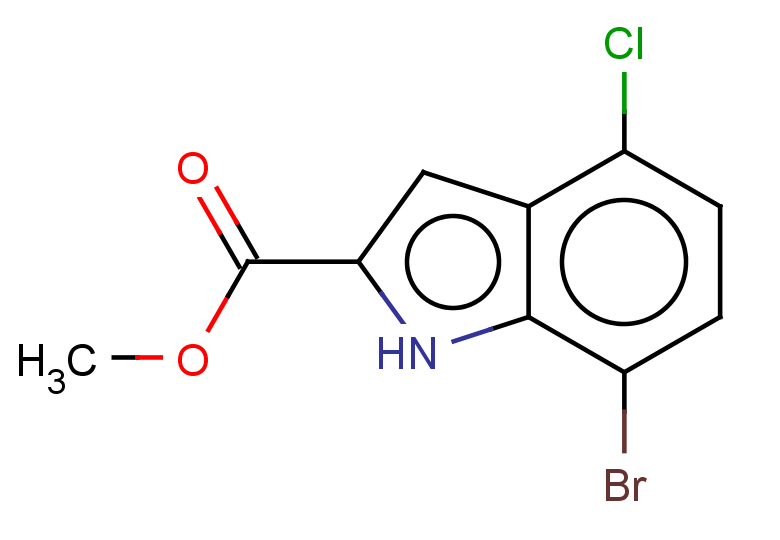 methyl 7-bromo-4-chloro-1H-indole-2-carboxylate