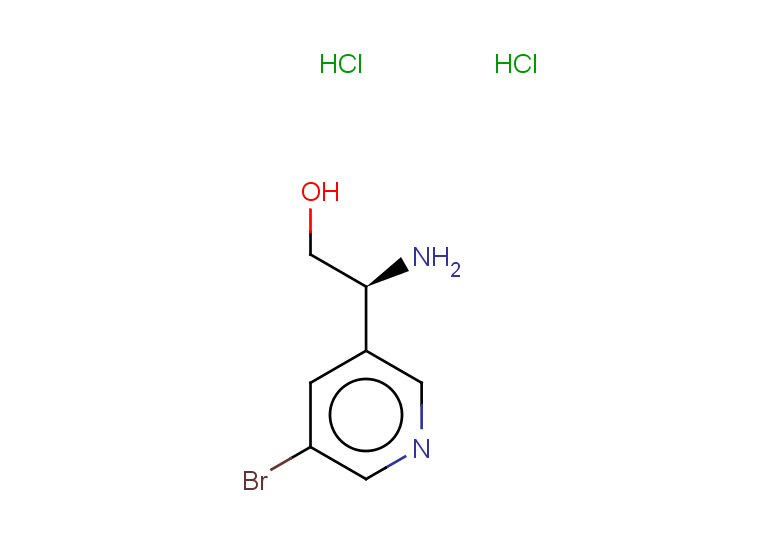 (2S)-2-amino-2-(5-bromopyridin-3-yl)ethan-1-ol dihydrochloride