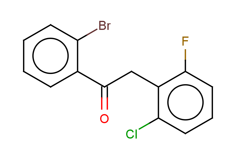1-(2-bromophenyl)-2-(2-chloro-6-fluorophenyl)ethan-1-one