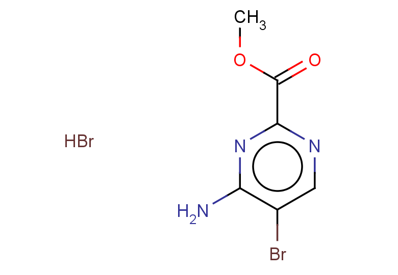 methyl 4-amino-5-bromopyrimidine-2-carboxylate hydrobromide
