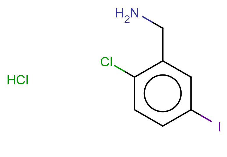 1-(2-chloro-5-iodophenyl)methanamine hydrochloride