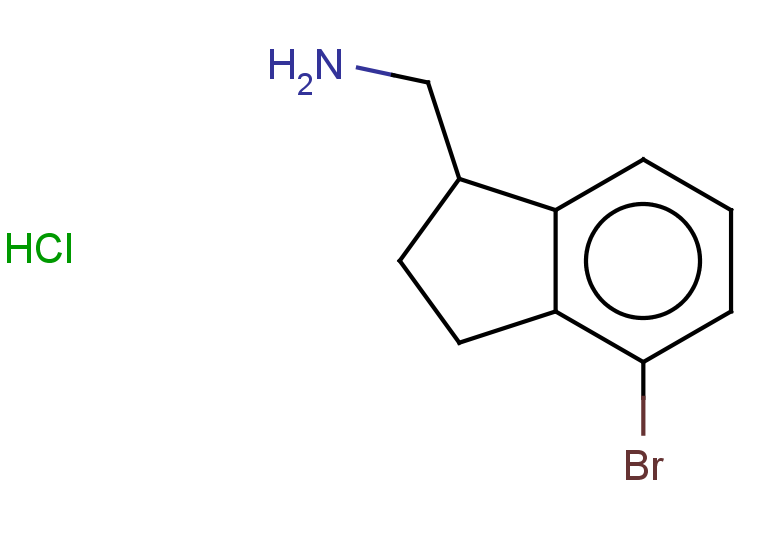 1-(4-bromo-2,3-dihydro-1H-inden-1-yl)methanamine hydrochloride