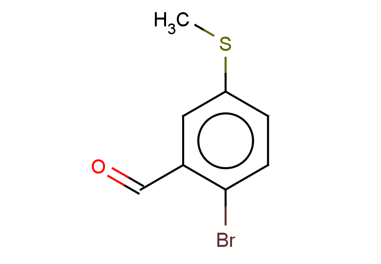 2-bromo-5-(methylsulfanyl)benzaldehyde