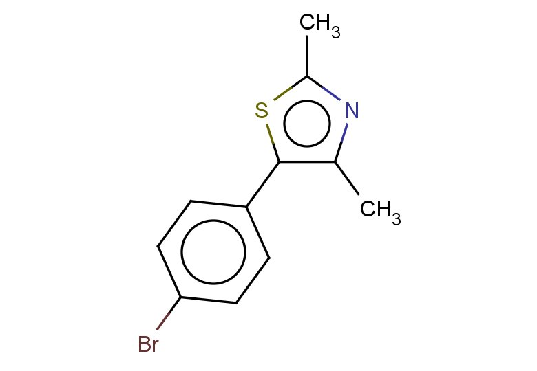 5-(4-bromophenyl)-2,4-dimethyl-1,3-thiazole