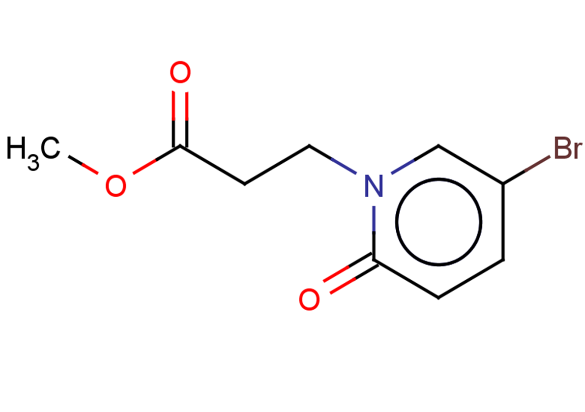 methyl 3-(5-bromo-2-oxo-1,2-dihydropyridin-1-yl)propanoate