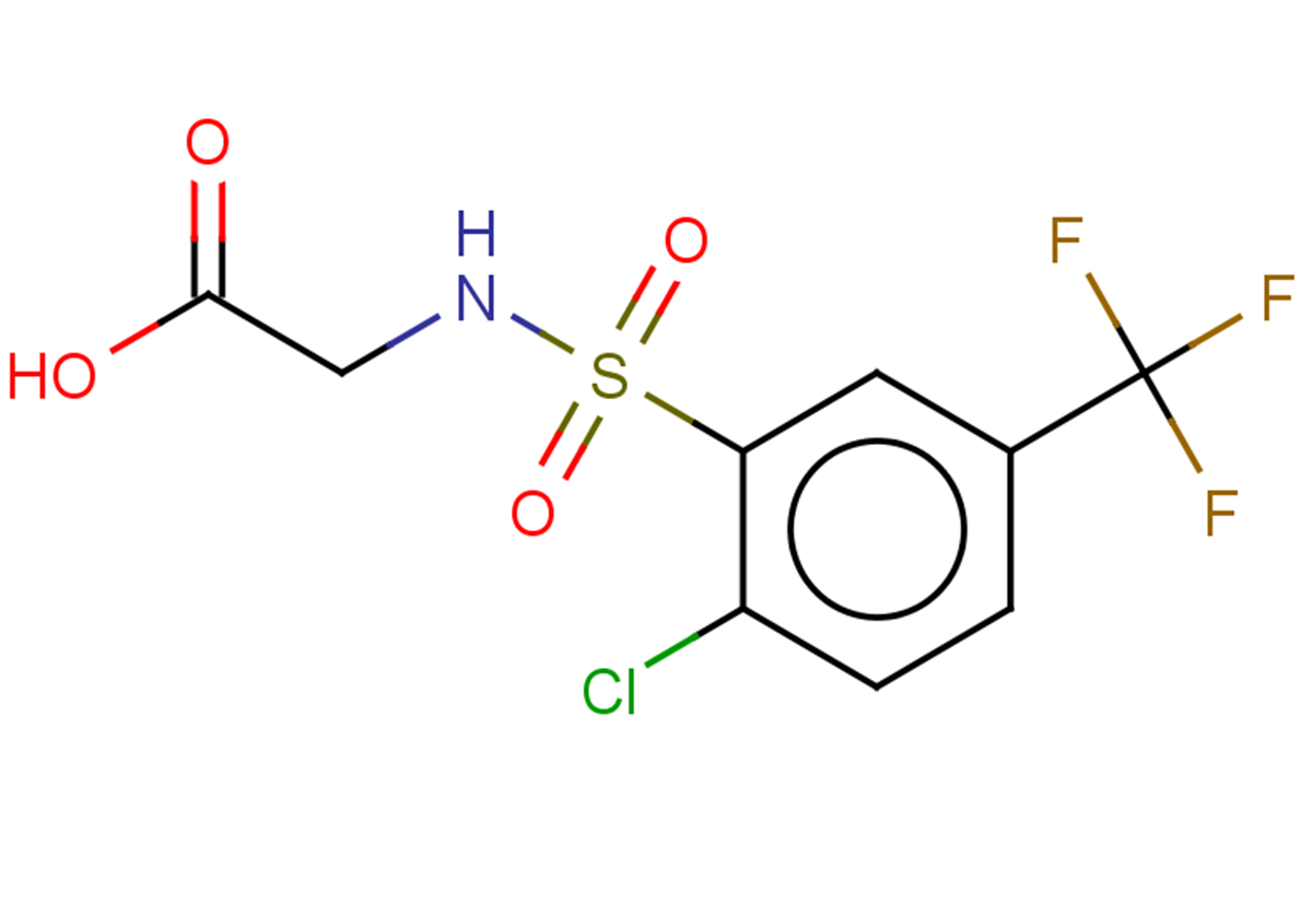 2-[2-chloro-5-(trifluoromethyl)benzenesulfonamido]acetic acid