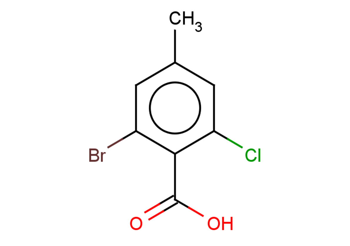 2-bromo-6-chloro-4-methylbenzoic acid
