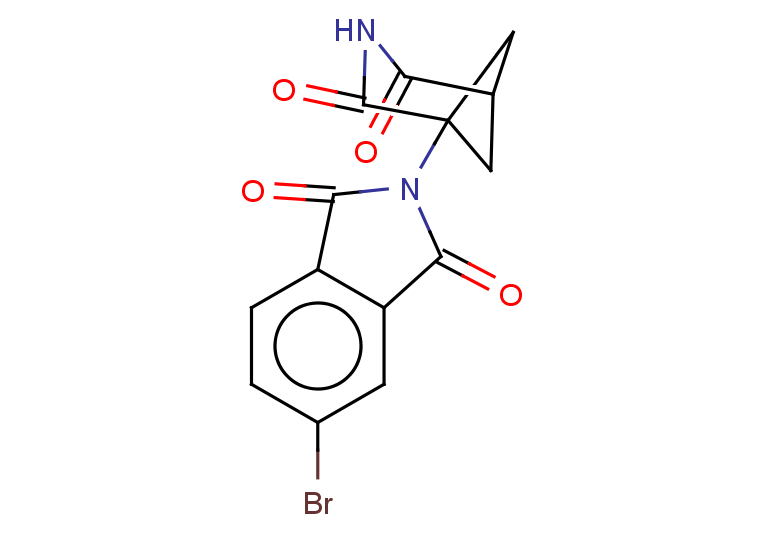5-bromo-2-{2,4-dioxo-3-azabicyclo[3.1.1]heptan-1-yl}-2,3-dihydro-1H-isoindole-1,3-dione