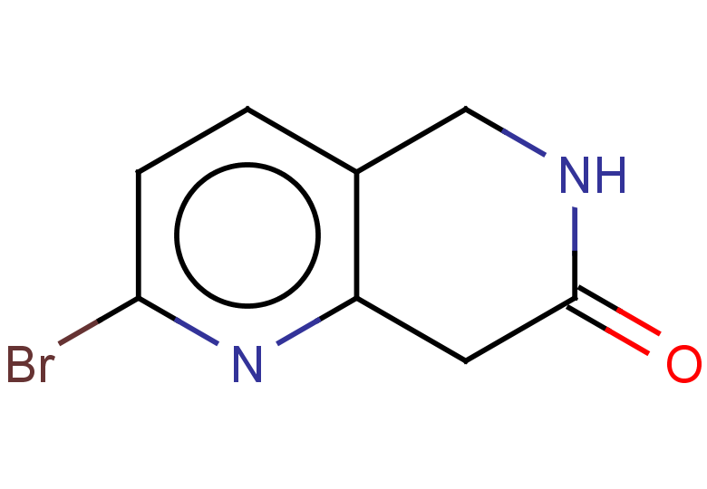 2-bromo-5,6,7,8-tetrahydro-1,6-naphthyridin-7-one