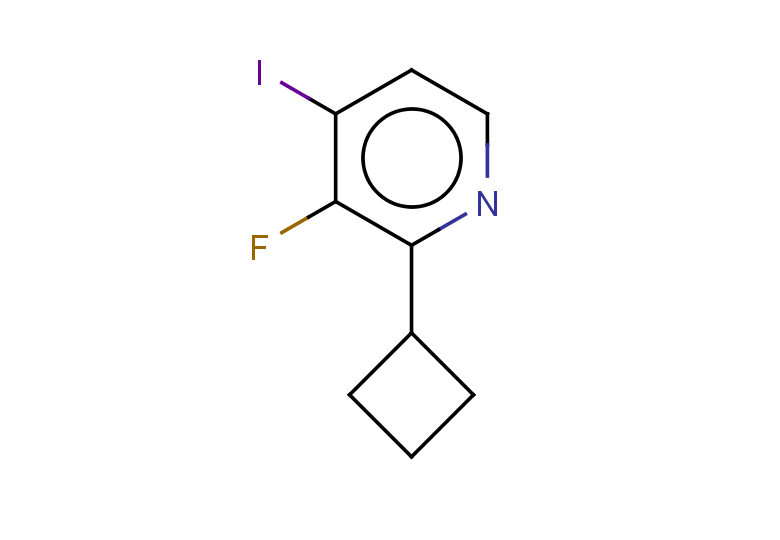 2-cyclobutyl-3-fluoro-4-iodopyridine