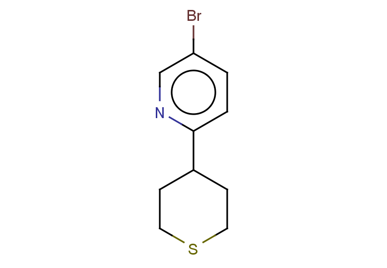 5-bromo-2-(thian-4-yl)pyridine