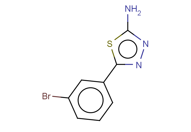 5-(3-bromophenyl)-1,3,4-thiadiazol-2-amine