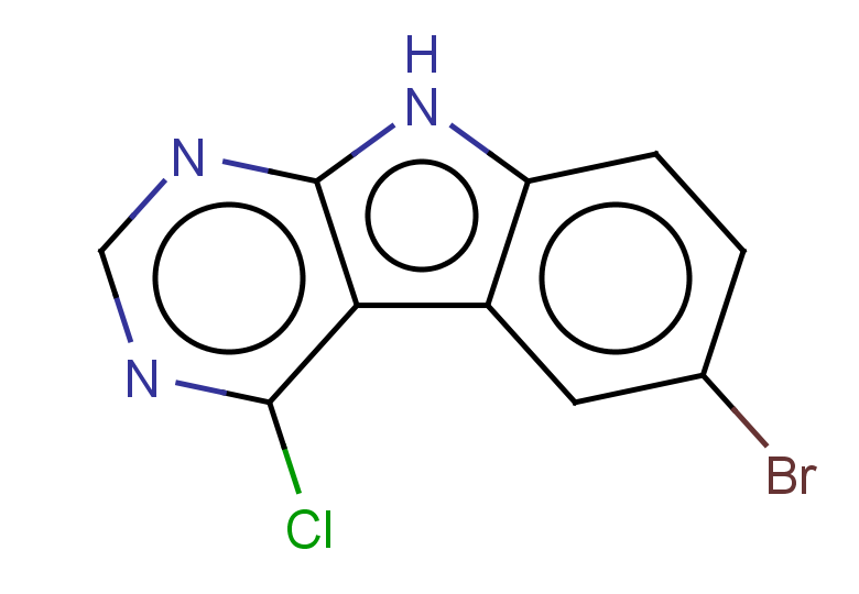 6-bromo-4-chloro-9H-pyrimido[4,5-b]indole
