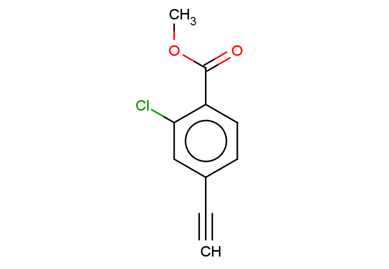 methyl 2-chloro-4-ethynylbenzoate