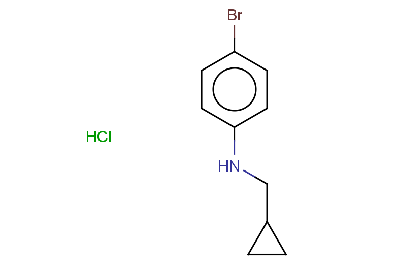 4-bromo-N-(cyclopropylmethyl)aniline hydrochloride