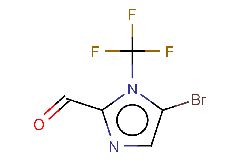 5-bromo-1-(trifluoromethyl)-1H-imidazole-2-carbaldehyde
