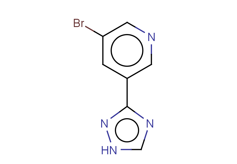 3-bromo-5-(1H-1,2,4-triazol-3-yl)pyridine