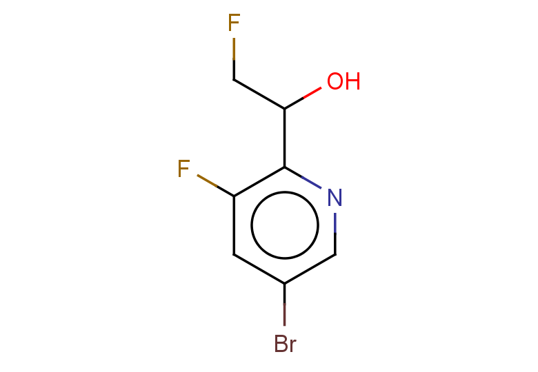 1-(5-bromo-3-fluoropyridin-2-yl)-2-fluoroethan-1-ol
