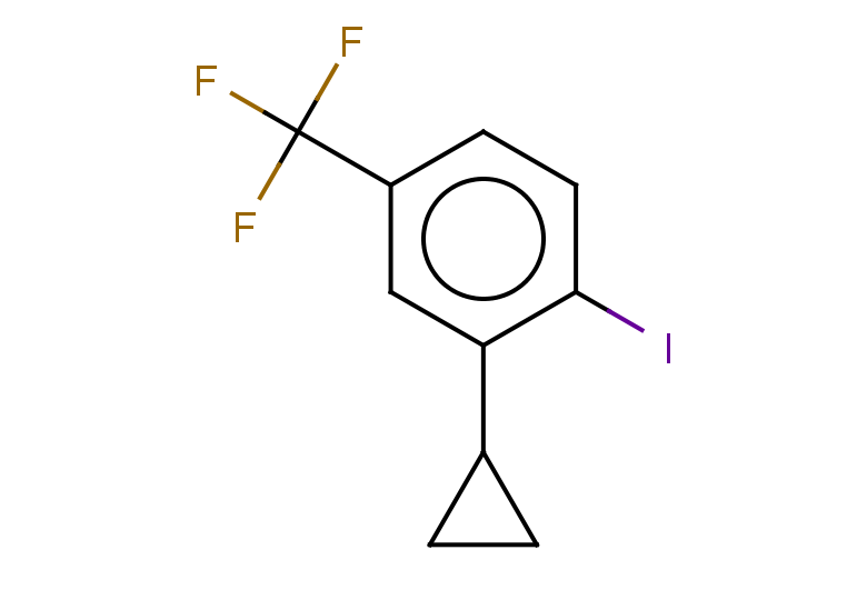 2-cyclopropyl-1-iodo-4-(trifluoromethyl)benzene