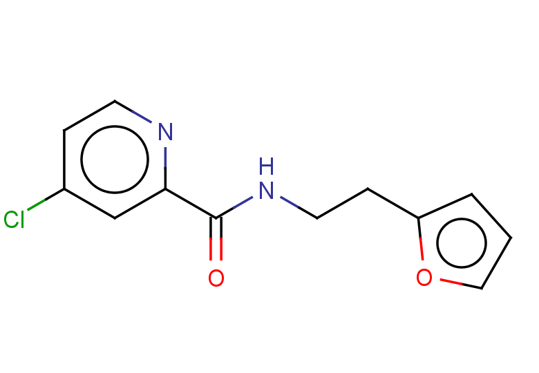 4-chloro-N-[2-(furan-2-yl)ethyl]pyridine-2-carboxamide