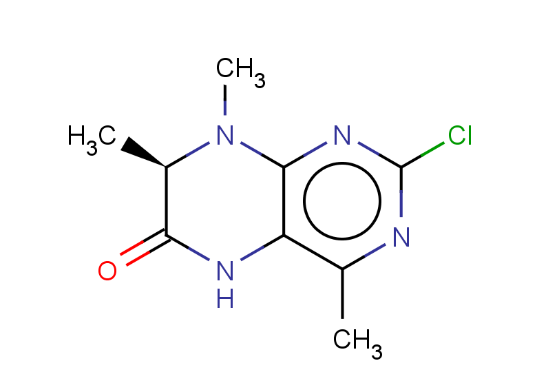 (7R)-2-chloro-4,7,8-trimethyl-5,6,7,8-tetrahydropteridin-6-one