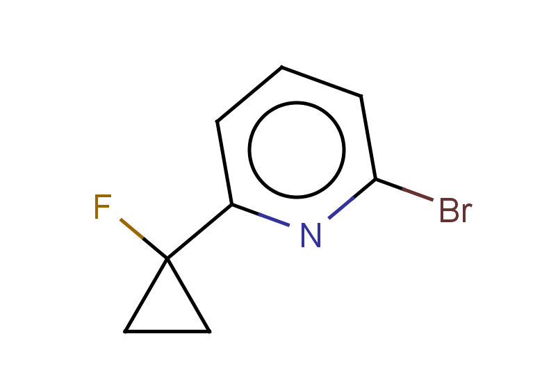 2-bromo-6-(1-fluorocyclopropyl)pyridine