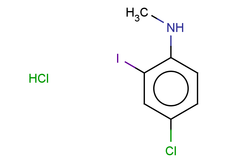4-chloro-2-iodo-N-methylaniline hydrochloride