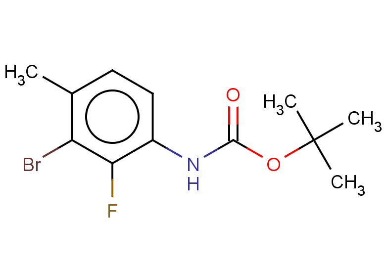 tert-butyl N-(3-bromo-2-fluoro-4-methylphenyl)carbamate