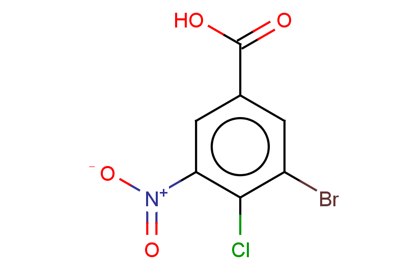 3-bromo-4-chloro-5-nitrobenzoic acid