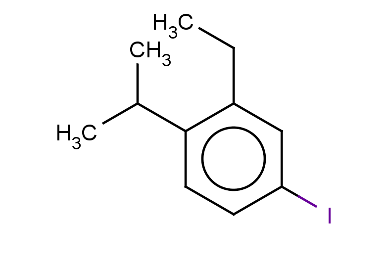 2-ethyl-4-iodo-1-(propan-2-yl)benzene