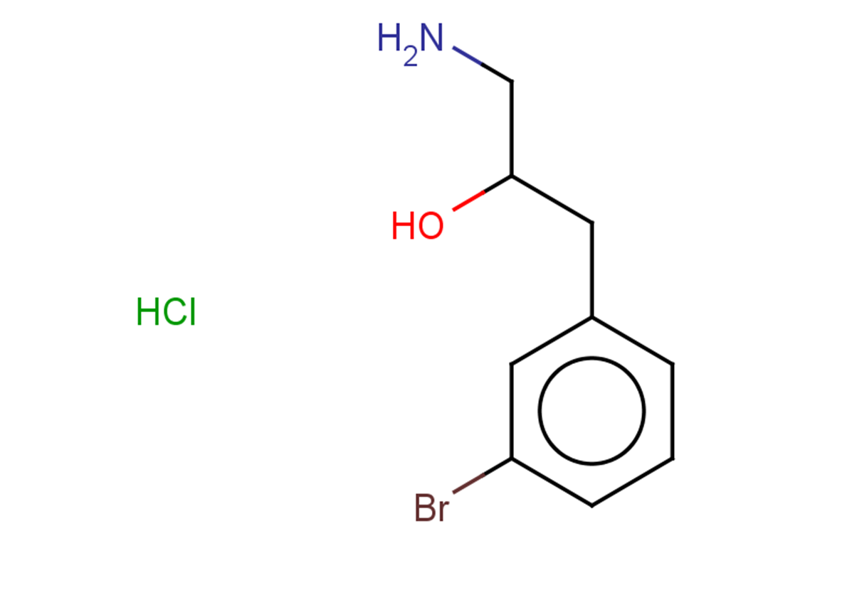 1-amino-3-(3-bromophenyl)propan-2-ol hydrochloride