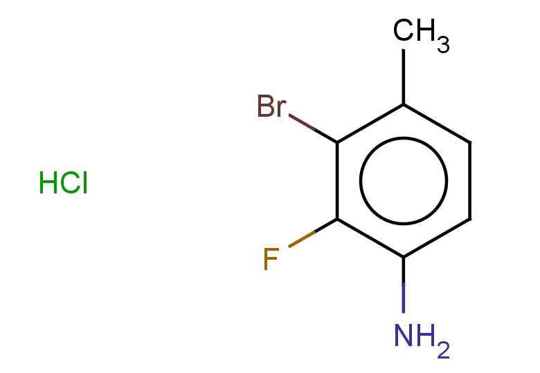 3-bromo-2-fluoro-4-methylaniline hydrochloride