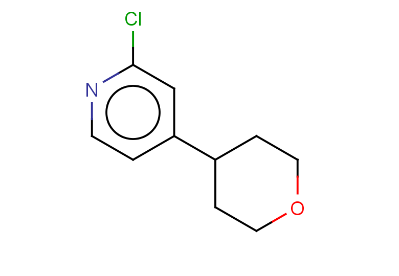 2-chloro-4-(oxan-4-yl)pyridine