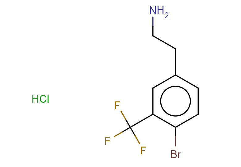 2-[4-bromo-3-(trifluoromethyl)phenyl]ethan-1-amine hydrochloride