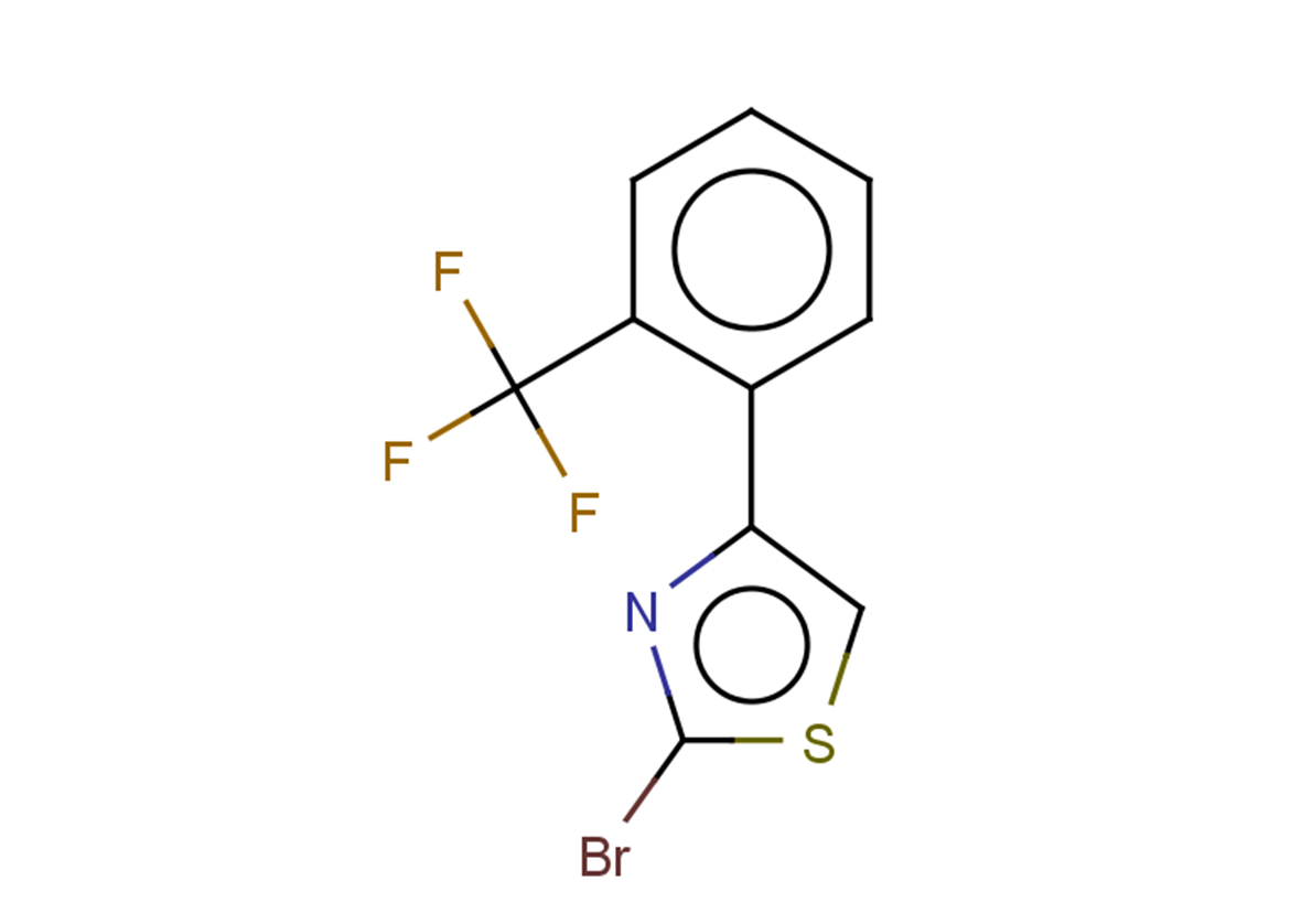 2-bromo-4-[2-(trifluoromethyl)phenyl]-1,3-thiazole